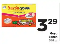 Weis Markets Goya Sazon offer