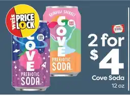 Weis Markets Cove Soda offer