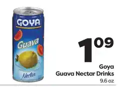 Weis Markets Goya Guava Nectar Drinks offer