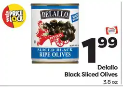 Weis Markets Delallo Black Sliced Olives offer