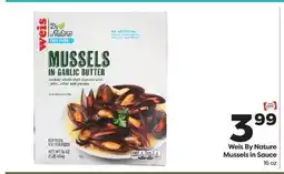 Weis Markets Weis By Nature Mussels in Sauce offer