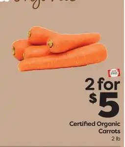 Weis Markets Certified Organic Carrots offer