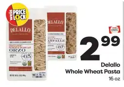 Weis Markets Delallo Whole Wheat Pasta offer