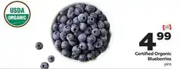 Weis Markets Certified Organic Blueberries offer