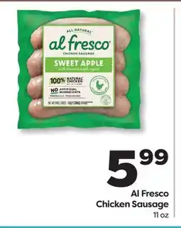 Weis Markets Al Fresco Chicken Sausage offer