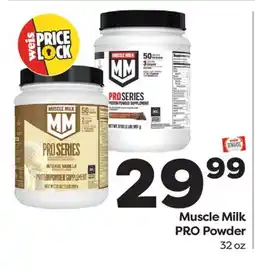 Weis Markets Muscle Milk PRO Powder offer