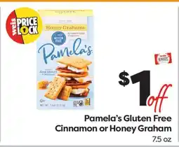 Weis Markets Pamela's Gluten Free Cinnamon or Honey Graham offer