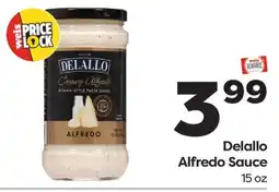 Weis Markets Delallo Alfredo Sauce offer