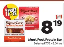 Weis Markets Munk Pack Protein Bar offer