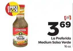Weis Markets La Preferida Medium Salsa Verde offer