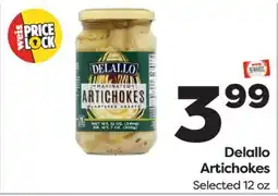Weis Markets Delallo Artichokes offer