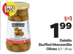 Weis Markets Delallo Stuffed Manzanilla Olives offer