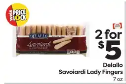 Weis Markets Delallo Savoiardi Lady Fingers offer