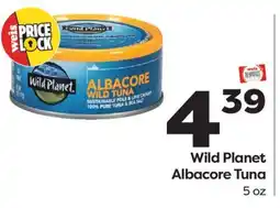 Weis Markets Wild Planet Albacore Tuna offer