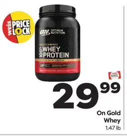 Weis Markets On Gold Whey offer