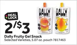 Stop&Shop Dally Fruity Gel Snack offer