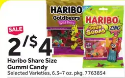 Stop&Shop Haribo Share Size Gummi Candy offer