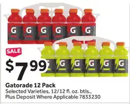 Stop&Shop Gatorade offer