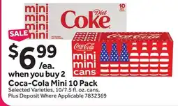Stop&Shop Coca-Cola Mini offer