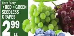 C Town • RED • GREEN SEEDLESS GRAPES offer