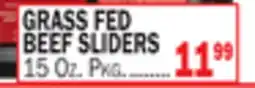 C Town GRASS FED BEEF SLIDERS offer