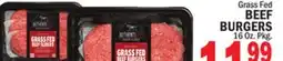C Town GRASS FED BEEF BURGERS offer