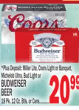 C Town BUDWEISER BEER offer