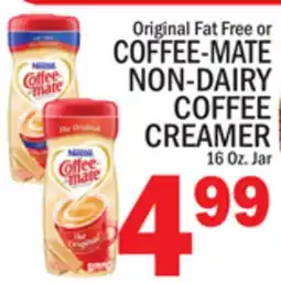 C Town Original Fat Free or COFFEE-MATE NON-DAIRY COFFEE CREAMER offer