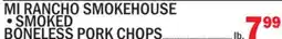 C Town MI RANCHO SMOKEHOUSE • SMOKED BONELESS PORK CHOPS offer