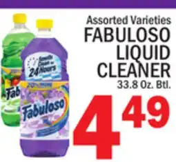 C Town FABULOSO LIQUID CLEANER offer