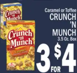 C Town Caramel or Toffee CRUNCH 'N MUNCH offer
