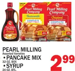 C Town PEARL MILLING Pancake Mix • Syrup offer