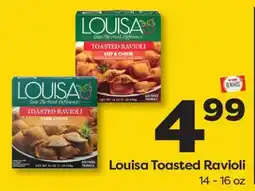 Weis Markets Louisa Toasted Ravioli offer