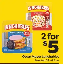 Weis Markets Oscar Mayer Lunchables offer