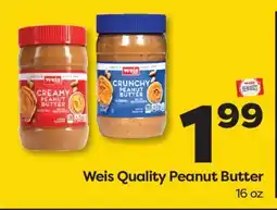 Weis Markets Weis Quality Peanut Butter offer