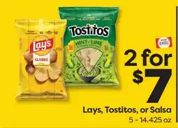 Weis Markets Lays, Tostitos, or Salsa offer