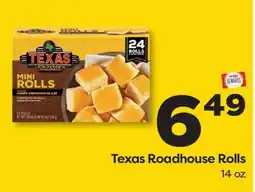 Weis Markets Texas Roadhouse Rolls offer