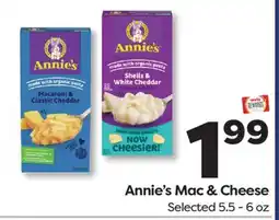Weis Markets Annie's Mac & Cheese offer
