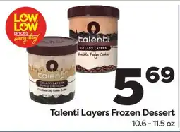 Weis Markets Talenti Layers Frozen Dessert offer