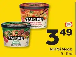 Weis Markets Tai Pei Meals offer