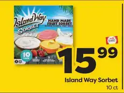 Weis Markets Island Way Sorbet offer