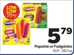 Weis Markets Popsicle or Fudgsicles offer