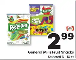 Weis Markets General Mills Fruit Snacks offer