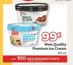 Weis Markets Weis Quality Premium Ice Cream offer
