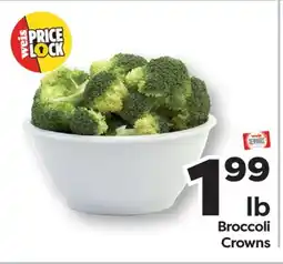 Weis Markets Broccoli Crowns offer
