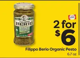 Weis Markets Filippo Berio Organic Pesto offer
