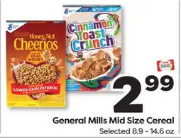 Weis Markets General Mills Mid Size Cereal offer