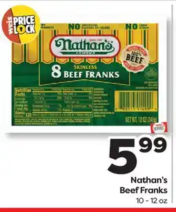 Weis Markets Nathan's Beef Franks offer