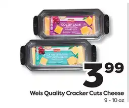 Weis Markets Weis Quality Cracker Cuts Cheese offer