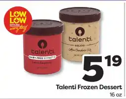 Weis Markets Talenti Frozen Dessert offer
